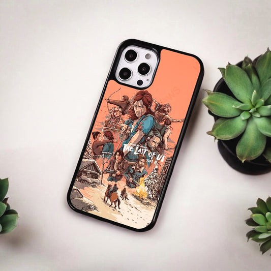 The Last of Us Part II Characters Cartoon Phone Case for iPhone - for iPhone 6 6s Available at 2Fast2See.co