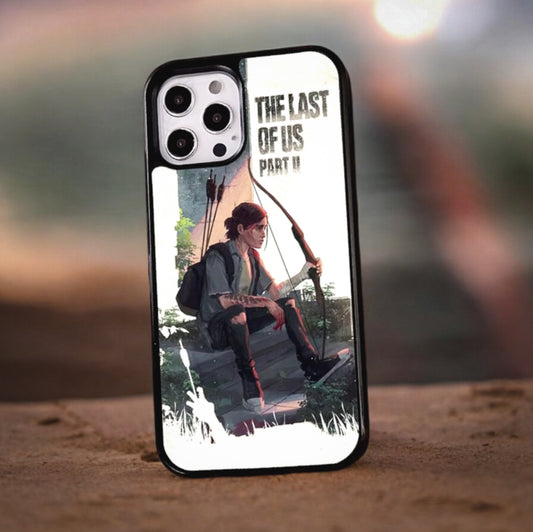 The Last of Us Ellie with Bow Cartoon Phone Case for iPhone