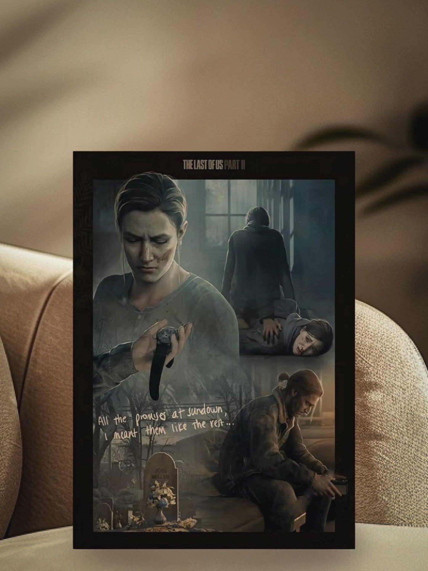 The Last of Us Part II Abby Aesthetic Poster