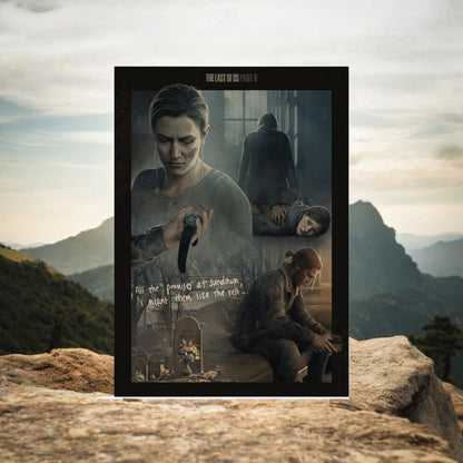 The Last of Us Part II Abby Aesthetic Poster