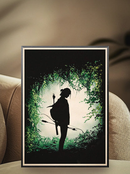 The Last of Us Aesthetic Ellie Poster Design Vintage Paper