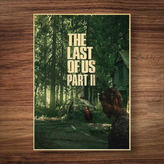 The Last of Us Part II Cinematic Retro Poster