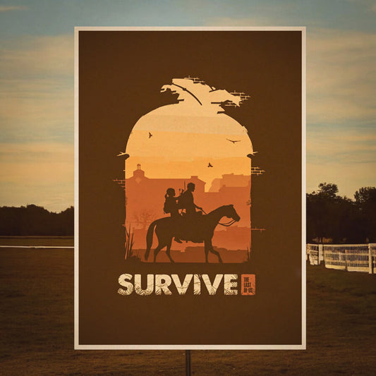 The Last of Us Survive Vintage Poster