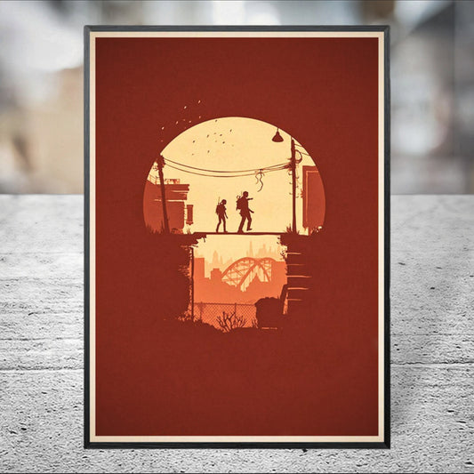The Last of Us Aesthetic Vintage Paper Poster