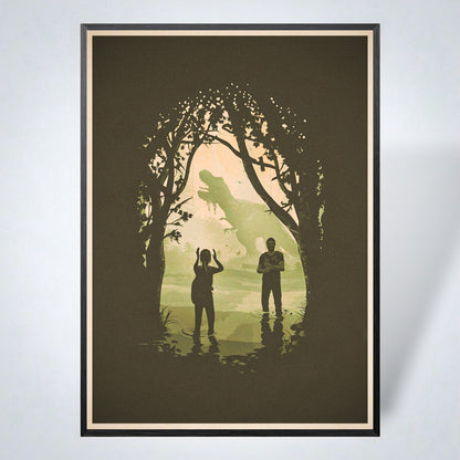 The Last of Us Omg It Is A Dinosaur Aesthetic Poster