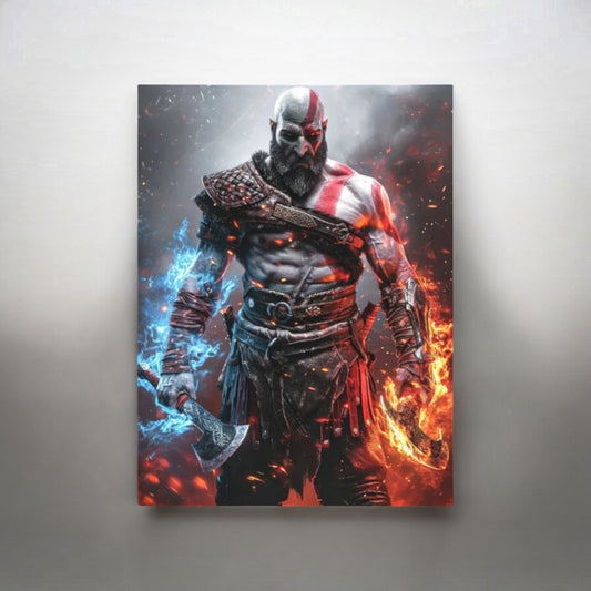 God of War Epic Kratos Poster Classic Video Game Poster