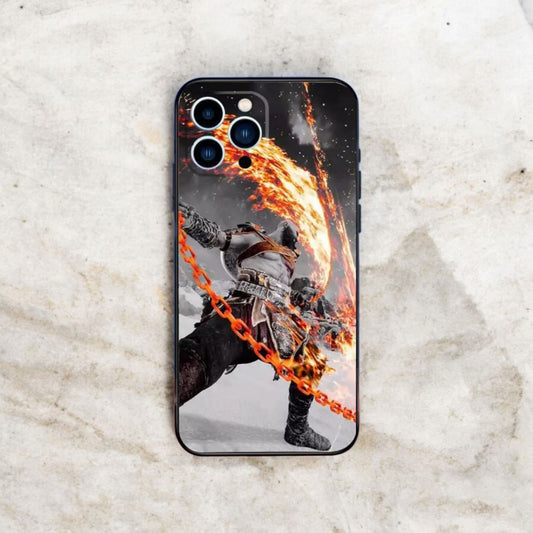God Of War Kratos Epic Phone Case For iPhone