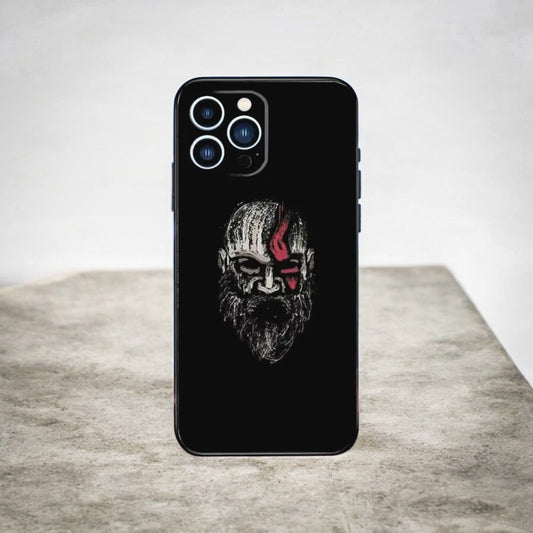 God Of War Kratos Artistic Phone Case For iPhone