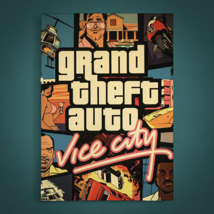 Grand Theft Auto Vice City Poster