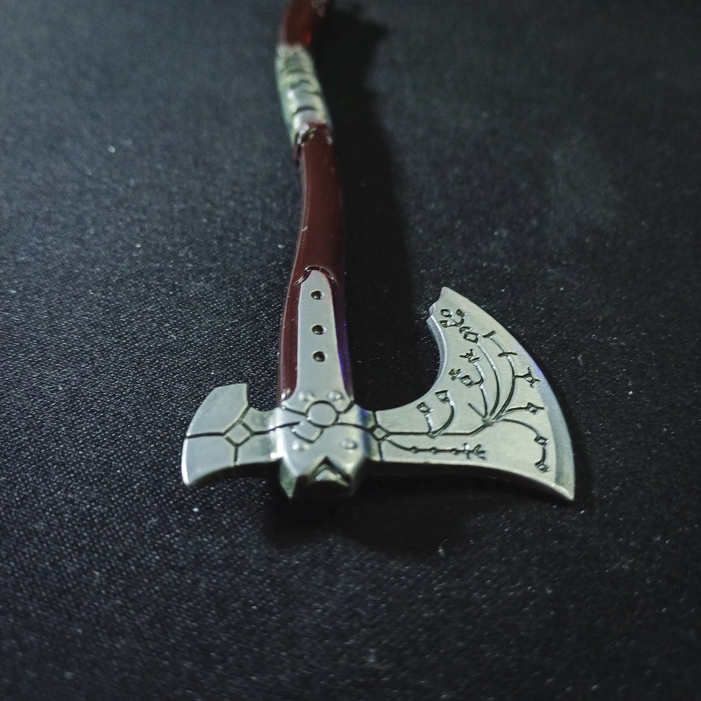 God of War Leviathan Axe Keychain with Clasp