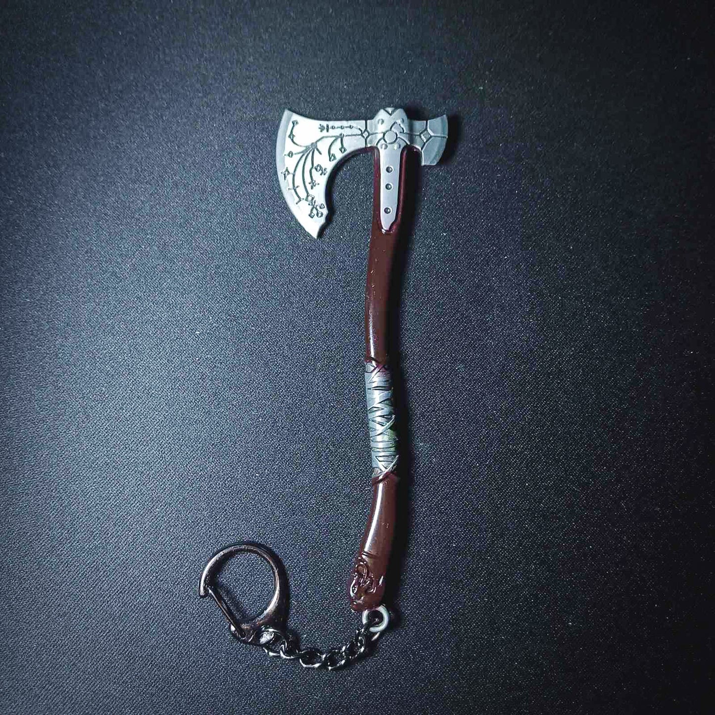 God of War Leviathan Axe Keychain with Clasp