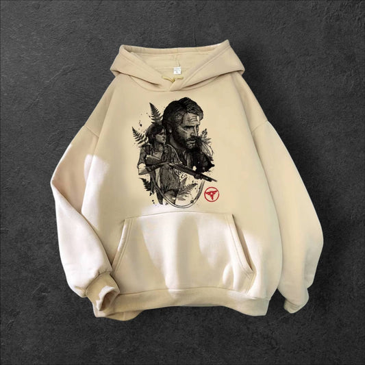 The Last of Us Part II Cotton Casual Hoodie Khaki