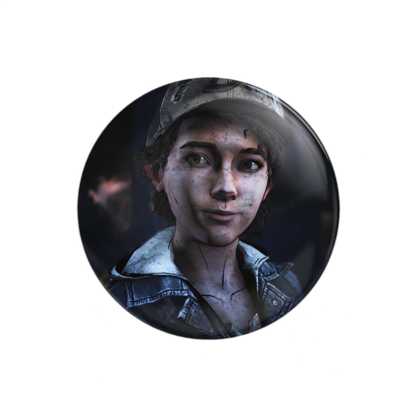 Telltale The Walking Dead Clementine Handmade Round Badge