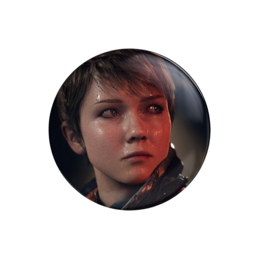 Detroit: Become Human Kara Pin Handmade Round Badge