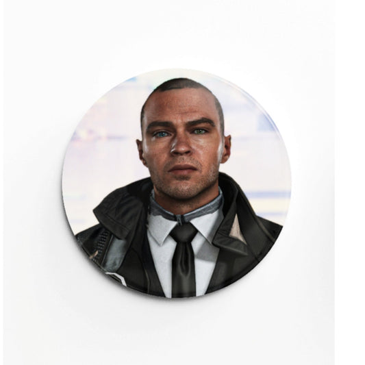 Detroit: Become Human Markus Pin Handmade Round Badge