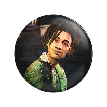 Telltale The Walking Dead Louis Handmade Round Badge