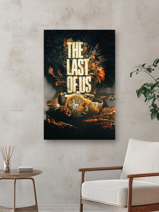 The Last of Us Inspired Metal Wall Sign