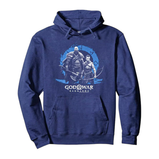 God of War Ragnarok Kratos and Atreus Hoodie