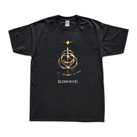 Elden Ring Game Inspired Casual Cotton Tshirt