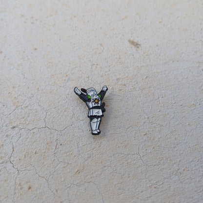 Dark Souls Solaire Praise the Sun Metallic Enamel Pin