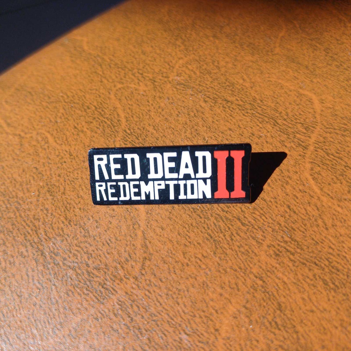 Red Dead Redemption 2 Video Game Badge Metallic Pin