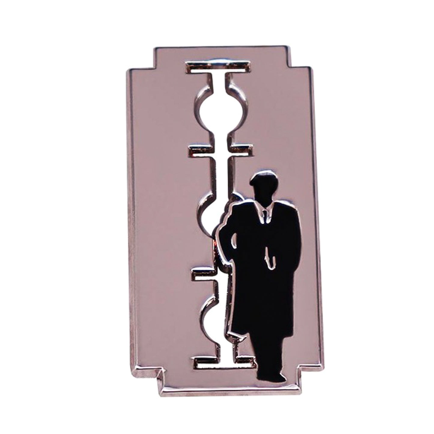 Peaky Blinders Razor Blade With Thomas Shelby Pin - Available at 2Fast2See.co