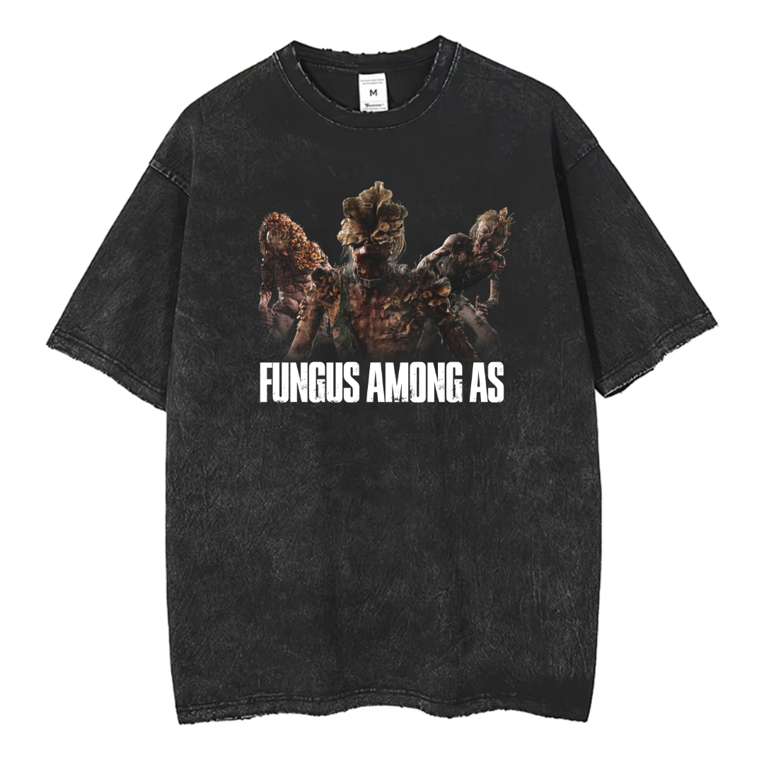 The Last of Us Fungus Among Us Vintage Washed Tshirt