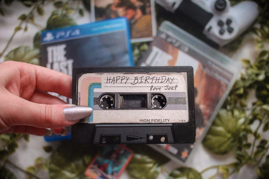 The Last of Us Birthday Cassette Tape with Working Audio Tape