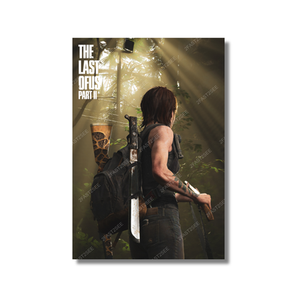 The Last of Us Part II Ellie Williams Radio Tower Poster Wall Decoration