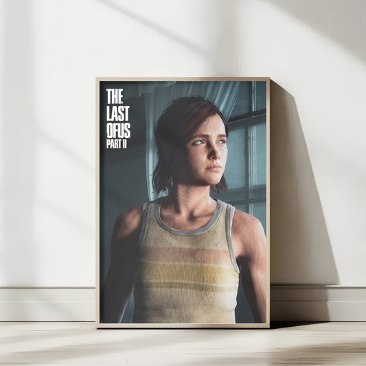 The Last of Us Part II Ellie Williams Farm Area Poster Wall Decoration