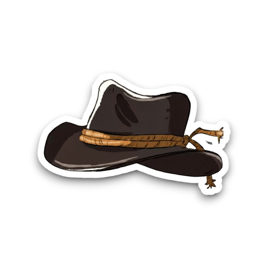 Red Dead Redemption 2 Arthur Morgan Hat Sticker Kiss-Cut Vinyl Decal