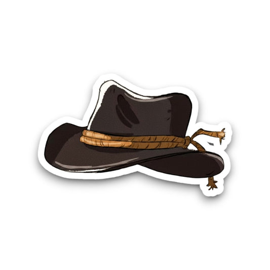 Red Dead Redemption 2 Arthur Morgan Hat Sticker Kiss-Cut Vinyl Decal