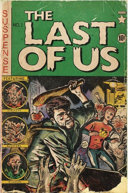 The Last of Us Comic Posters - Retro Covers - Cover 8 / 21x30cm Available at 2Fast2See.co