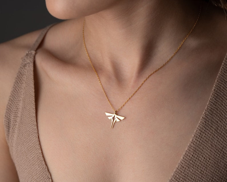 The Last of Us Firefly Gold & Silver Necklace - Available at 2Fast2See.co