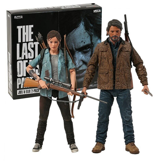 NECA The Last of US 2 Pack of Two 7” Scale Action Figures – Ultimate 2 Pack Joel & Ellie