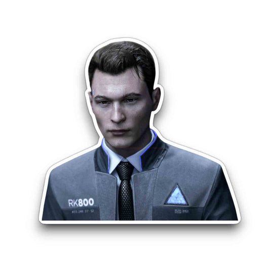 Detroit Become Human Connor 28 Stab Wounds Stickers Set