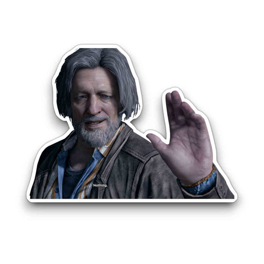 Detroit Become Human Hank "Nothing" Stickers Set