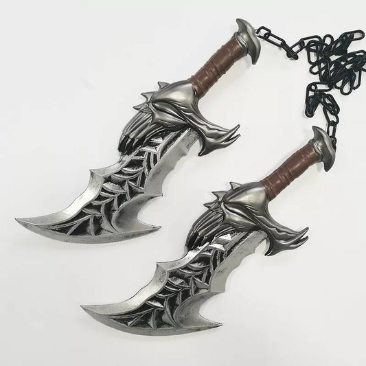 God Of War Weapon Blades Of Athena Kratos Blades Samurai Sword