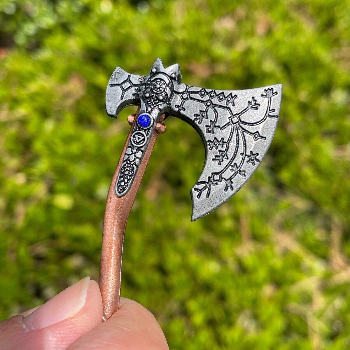 God of War Inspired Kratos Leviathan Axe Keychain