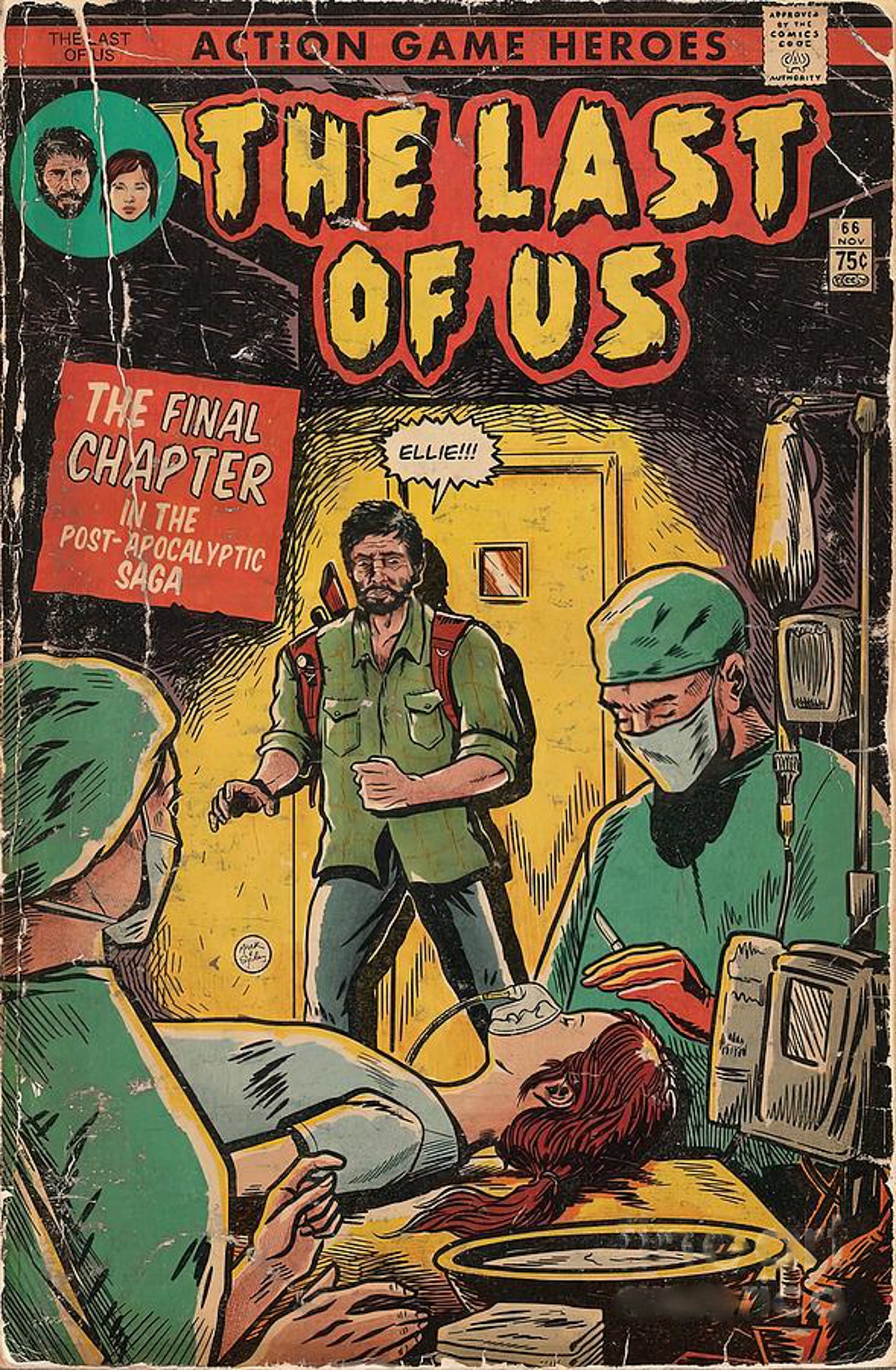 The Last of Us Comic Posters - Retro Covers - Cover 2 / 21x30cm Available at 2Fast2See.co