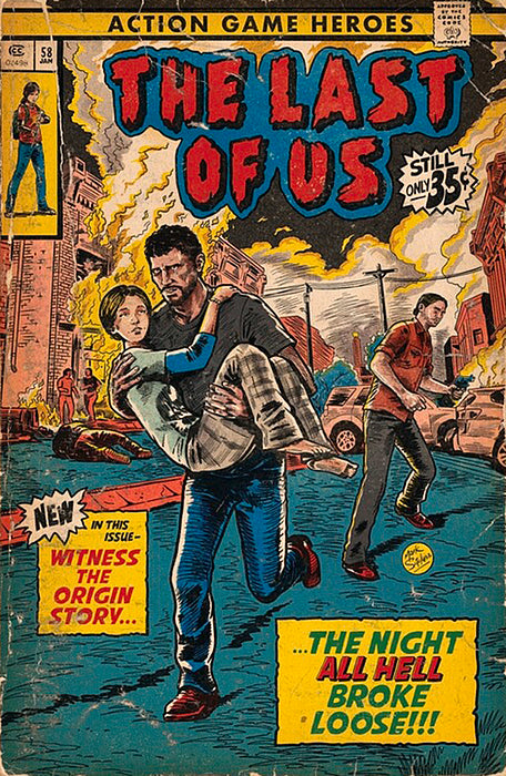 The Last of Us Comic Posters - Retro Covers - Cover 3 / 21x30cm Available at 2Fast2See.co