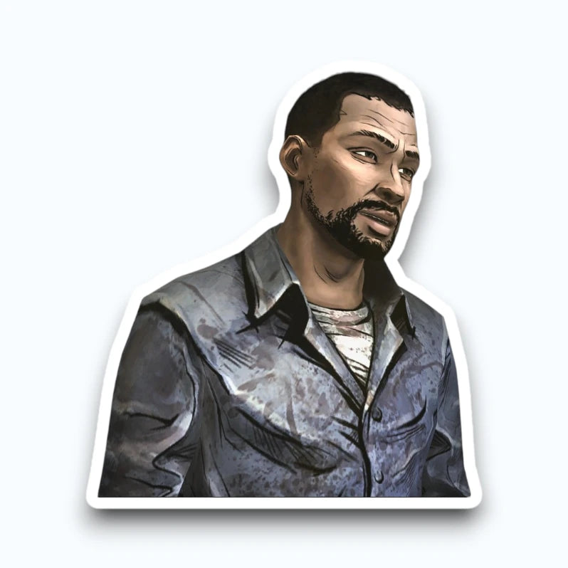 Telltales The Walking Dead Lee Character Sticker Kiss-Cut Vinyl Decal