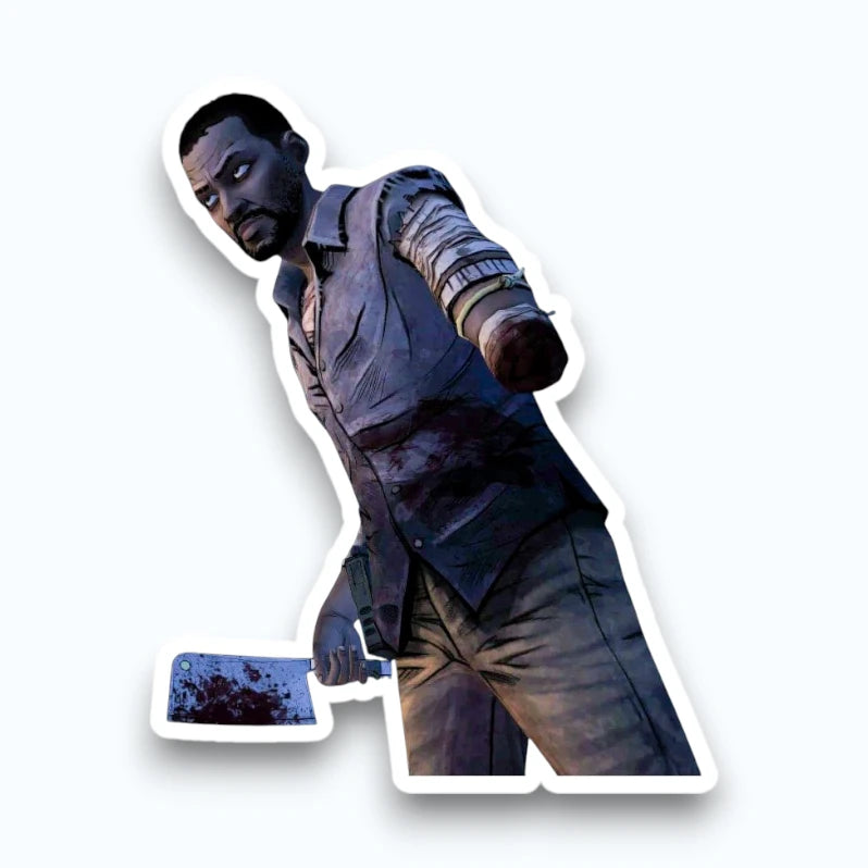 Telltales The Walking Dead Lee  Everett Sticker Kiss-Cut Vinyl Decal