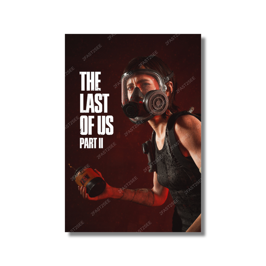 The Last of Us Part II Ellie Williams The Tunnels Poster Wall Decoration