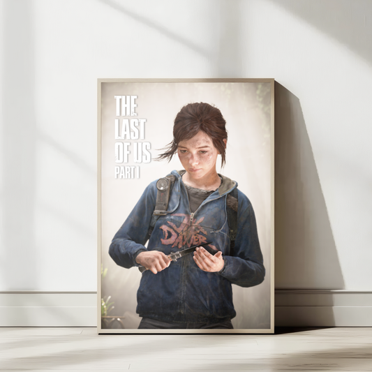 The Last of Us Part I Pittsburgh Hotel Ellie Williams Poster Wall Decoration