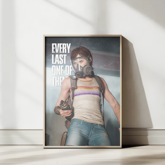 The Last of Us Part II Every Last One of Them Poster Wall Decoration