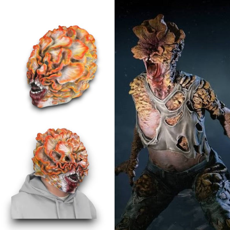 The Last of Us Video Game Clicker Zombie Head Mask