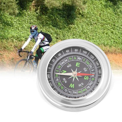 Outdoors Mini Steel Compass for Outdoor & Survival Activities - Available at 2Fast2See.co