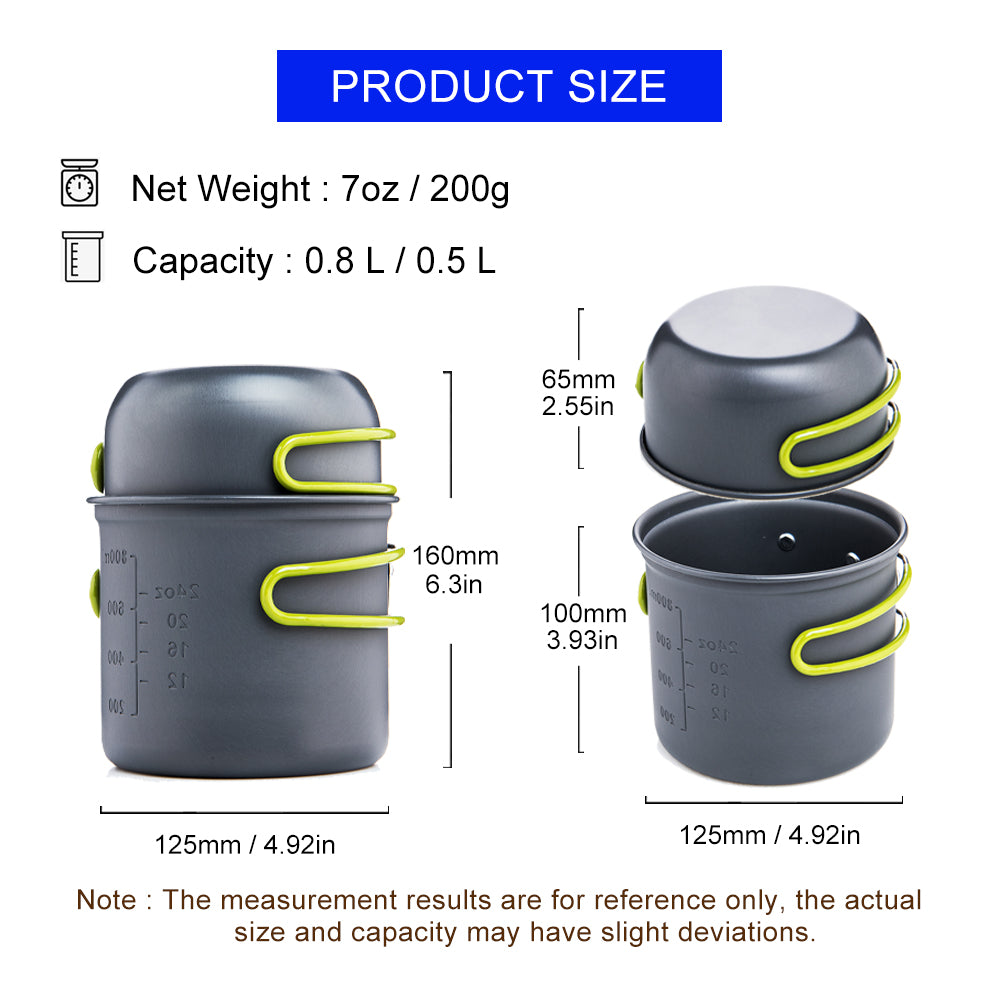 Outdoor Camping Tableware Kit - Available at 2Fast2See.co