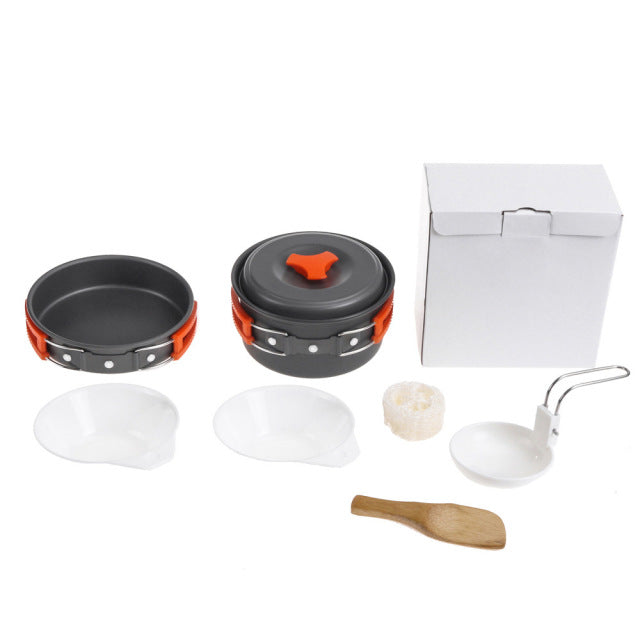 Outdoor Camping Tableware Kit - Available at 2Fast2See.co